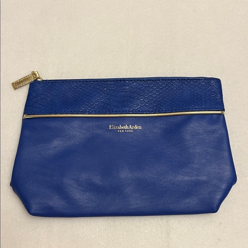 Elizabeth Arden Royal Blue Cosmetic Bag